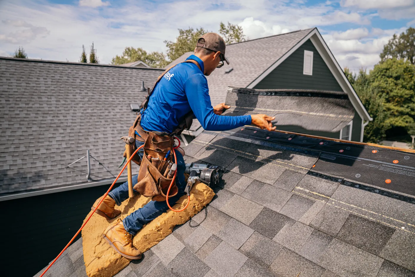 Manufacturer-certified roof installation in Amboy