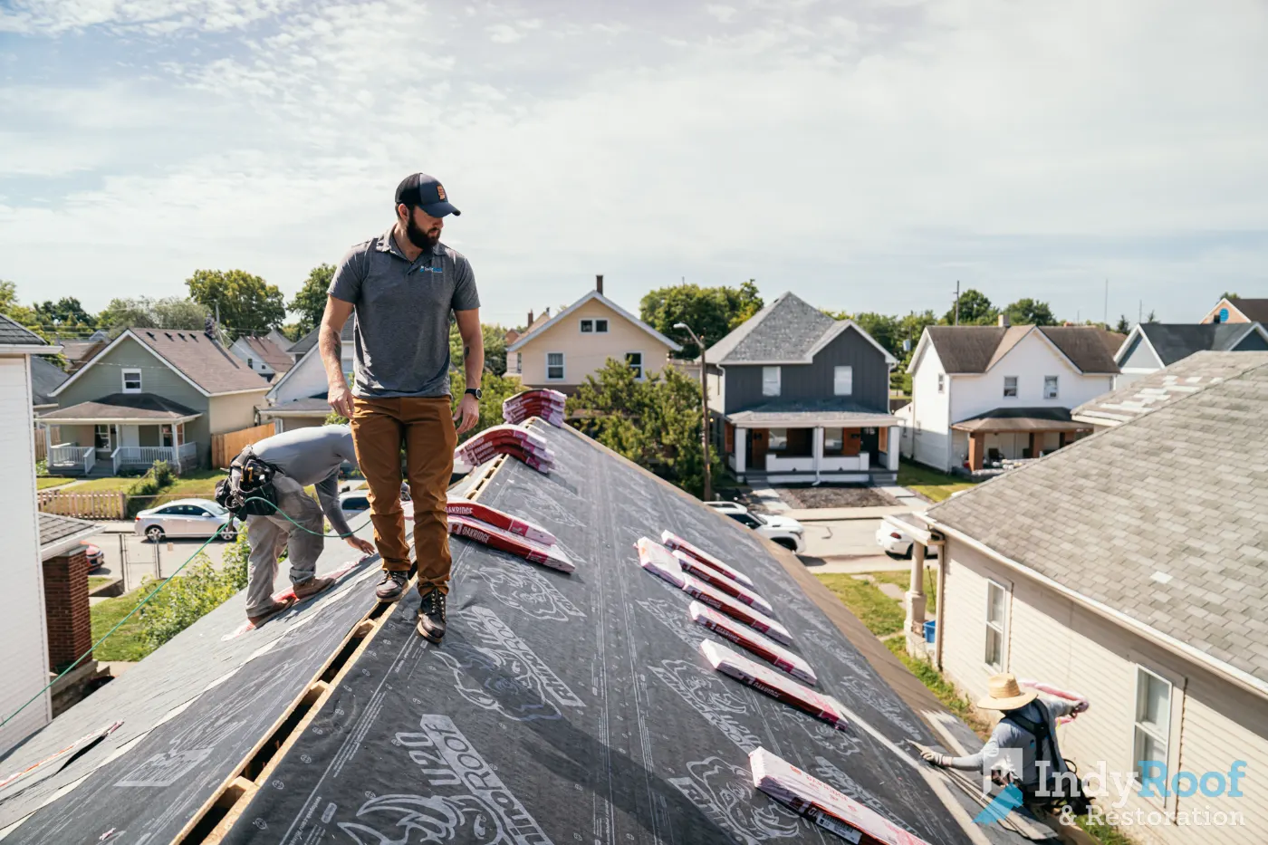 Manufacturer-certified roof installation in Amboy